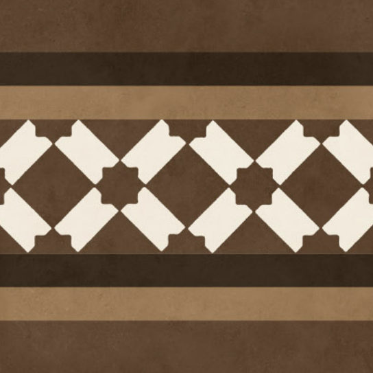 Wallex Carpet Moroccan CP-12 B (border) tile face (from the Ceramic Centre catalogue)