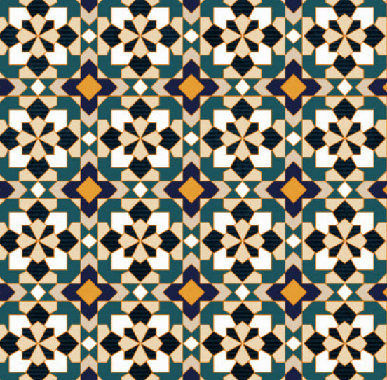 Wallex Carpet Moroccan CP-15 C (base) tile face (from the Ceramic Centre catalogue)