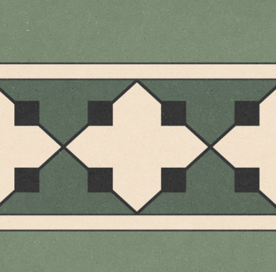 Wallex Carpet Moroccan CP-27 B (border) tile face (from the Ceramic Centre catalogue)