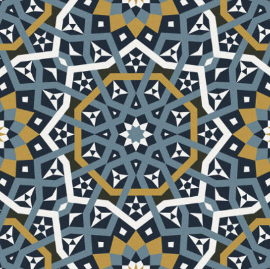 Wallex Carpet Moroccan CP-31 C (base) tile face (from the Ceramic Centre catalogue)