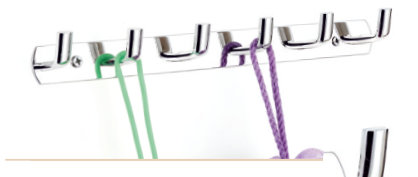 Raahi Oval Hook 4 Hooks C.p./colour