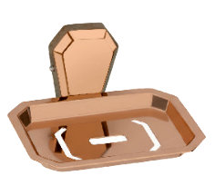 Raahi Apex Rose Gold Soap Dish