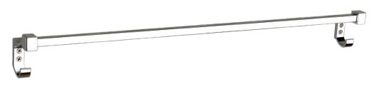 Raahi Square Towel Rod With Hook 18"