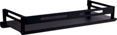Raahi S.S. Shelf Capsule Black Coated 12×5"