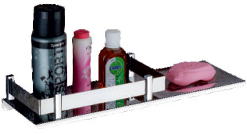 Raahi Shelf With Soap Dish 15×5"