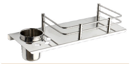Raahi Shelf With Tumbler Round 12×5"