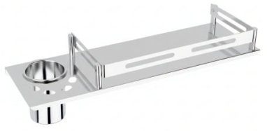 Raahi Shelf With Tumbler Capsule 12×5"