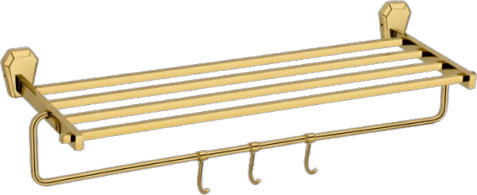 Raahi Apex Gold Towel Rack