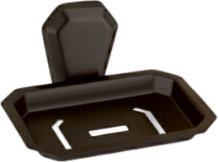 Raahi Apex Black Soap Dish