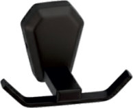 Raahi Apex Black Robe Hook