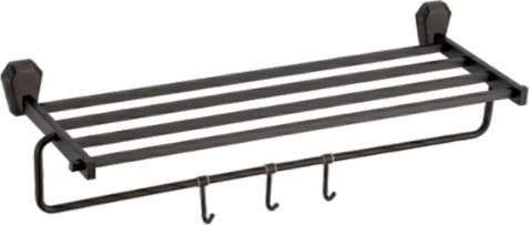 Raahi Apex Black Towel Rack (from the Rahi catalogue)