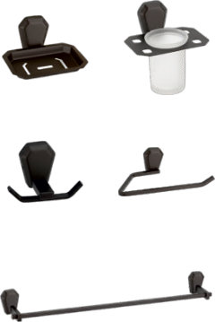 Raahi Apex Black 5 In 1 Set