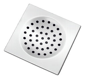 Raahi Single Piece Floor Drain 0.6 Mm S.S. 202 6×6"