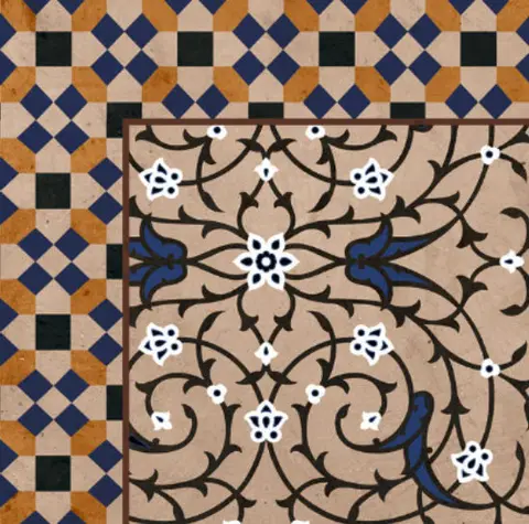 Wallex Carpet Moroccan CP-14 A (corner)