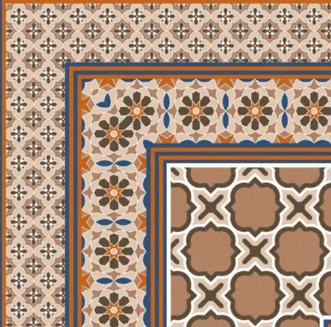 Wallex Carpet Moroccan CP-34 A (corner)